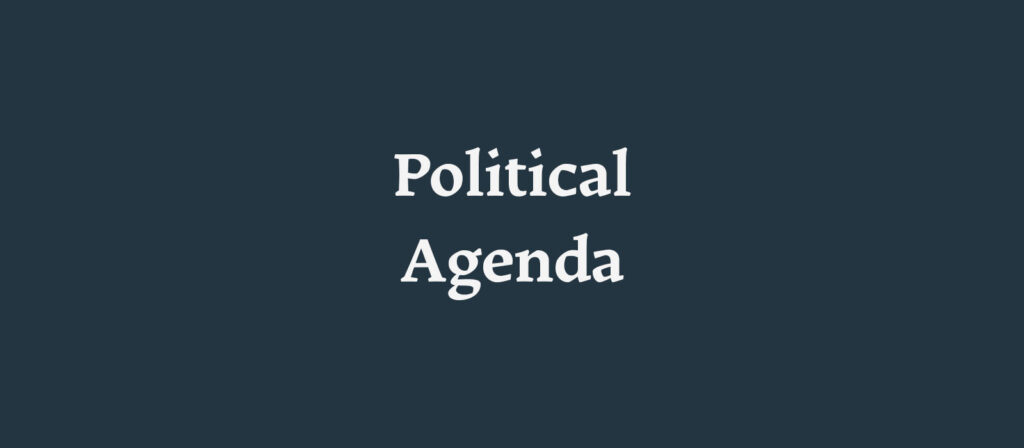 Political Agenda - New Naratif