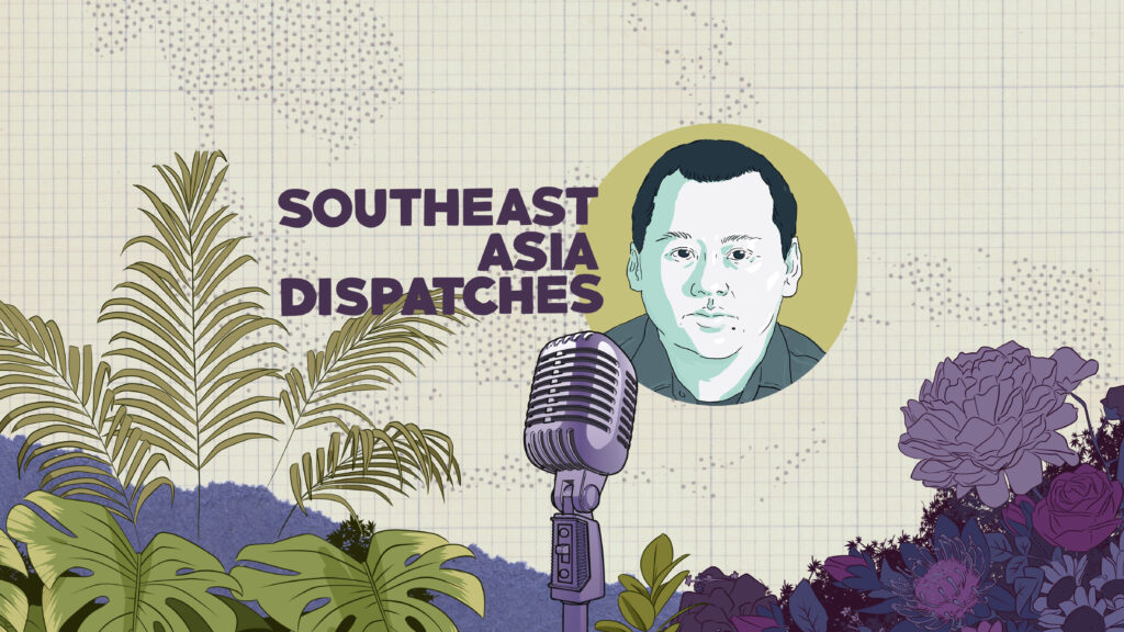 Header of SEA Dispatches with Damar Juniarto on Media Freedom and Digital Security